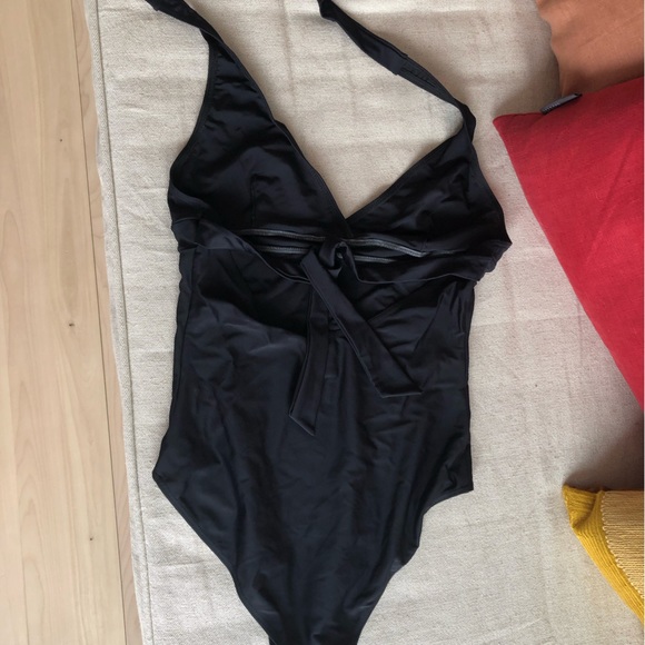 Maternity swimsuit black - Medium - Envie de Fraise - Picture 2 of 3